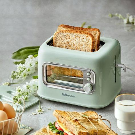 2532.2PHP 51% OFF|Household Toaster Sandwich Breakfast Machine Double sided Quick baking Visual Window Toaster Reheat Function 5th Gear Adjustment| | - AliExpress Toaster Sandwich, Modeling Reference, Sandwich Breakfast, Quick Baking, Bread Toaster, Breakfast Machine, Bread Makers, Smart Oven, Vintage Appliances