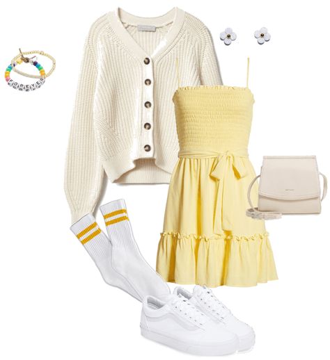 hufflepuff casual Outfit | ShopLook Hufflepuff Casual Outfit, Harry Potter Outfits Hufflepuff, Hufflepuff Outfit Ideas, Hufflepuff Aesthetic Outfits, Hufflepuff Lookbook, Hufflepuff Core, Hufflepuff Dress, Hufflepuff Clothes, Hufflepuff Outfit