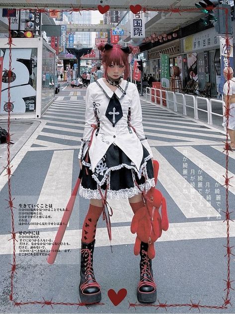 Estilo Harajuku, Kei Fashion, 일본 패션, Alt Fashion, Japanese Street Fashion, Mode Inspo, J Fashion, Harajuku Fashion, Gothic Lolita