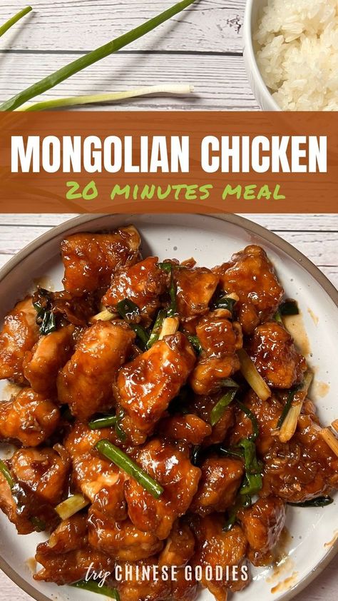 Salty, sweet, and garlicky Mongolian chicken is a very kid-friendly dish, that my kids also love.
I’ll show you how to make a delicious Mongolian chicken in less than 20 minutes, that only needs a little oil to get a crispy texture. Mongolian Recipes, Mongolian Chicken, Spicy Chicken Recipes, Chinese Cooking Recipes, Chinese Chicken, Dinner Recipes Easy Quick, Healthy Dinner Recipes Chicken, Chinese Dishes, Dinner Recipes Crockpot