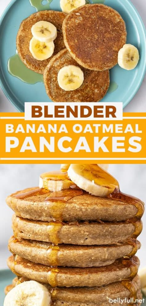 Oat Pancake Recipe, Banana Oatmeal Pancakes, Banana Oat Pancakes, Banana Pancakes Recipe, Cookies Gluten Free, Oat Pancakes, Oatmeal Pancakes, Pancakes Healthy, Banana Oatmeal