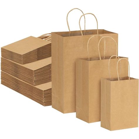 Kraft Gift Bags, Brown Paper Bags, Retail Bags, Merchandise Bags, Brown Paper Bag, Brown Pattern, Paper Gift Bags, Bag Packaging, Brown Paper