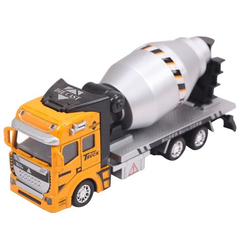 Amazon.com: Aivtalk Scale Diecast Cement Mixer Truck Construction Vehicle Transport Car Carrier Truck Toy Model Cars for Boys: Toys & Games Car Carrier Truck, Cement Mixer Truck, Toy Model Cars, Kids Motor Skills, Cement Mixer, Construction Vehicle, Car Carrier, Construction Machines, Mixer Truck