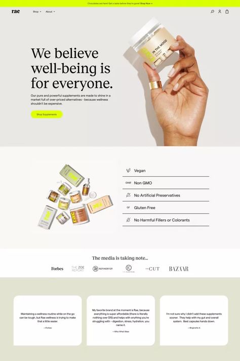 Subscription Page Design, Beauty Brand Website Design, Hair Care Website Design, Website Product Design, Landing Page Product Design, One Product Website Design, Product Email Design, Product Description Design, Booking Website Design