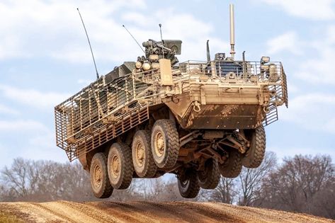 M1126 Stryker, Armored Truck, Army Truck, Military Technology, Military Photos, Battle Tank, Army Vehicles, Tanks Military, Military Equipment