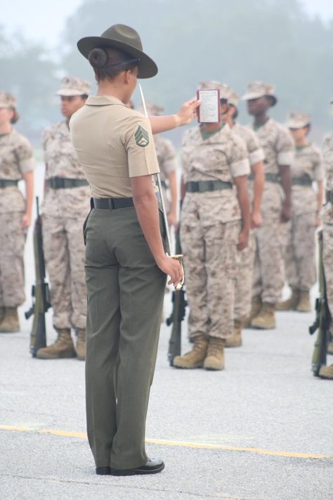 Women Marines, C Initial, Drill Instructor, Parris Island, German Police, Semper Fidelis, Female Marines, Staff Sergeant, Semper Fi