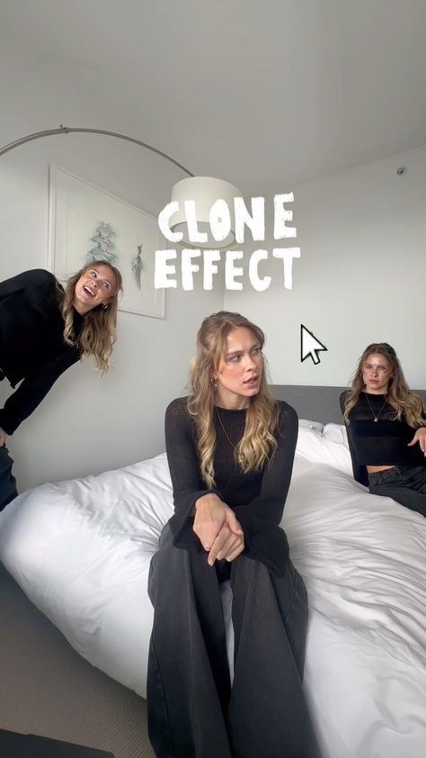 Alea O’Shea ⚡️ | EDITING TUTORIAL: Clone Effect 🫶🏻 Some of you hype me up without even knowing you can create videos like this at home and for free! This... | Instagram Instagram Editing, Editing Tutorials, Fashion Videos, Video Editing, Level Up, A Video, Knowing You, Show Off, Photoshop