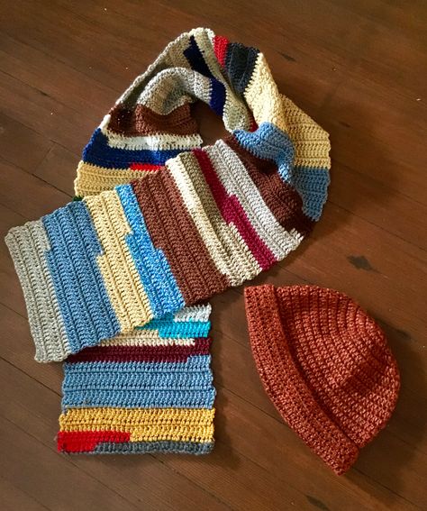 Patchwork Scarf Crochet, Scrap Yarn Scarf, Colourful Scarf, Scrap Yarn, Bags Style, Stylish Crochet, Crochet Business, Bag Designs, Yarn Thread