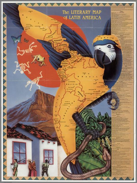 Download 91,000 Historic Maps from the Massive David Rumsey Map Collection | Open Culture Latin America Map, Latin American Literature, Maps Aesthetic, Latina Aesthetic, European Map, America Latina, America Map, American Literature, America Art