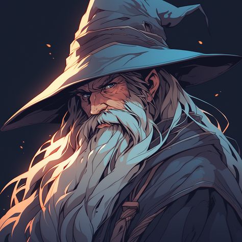 Gandalf from the Lord of the Rings, digital illustration, ai generated. The Hobbit Icons, Gandalf And Frodo, Gandalf Art, Otto Tattoo, Gandalf Tattoo, Gandalf The White, Middle Earth Art, Magic House, Lotr Art