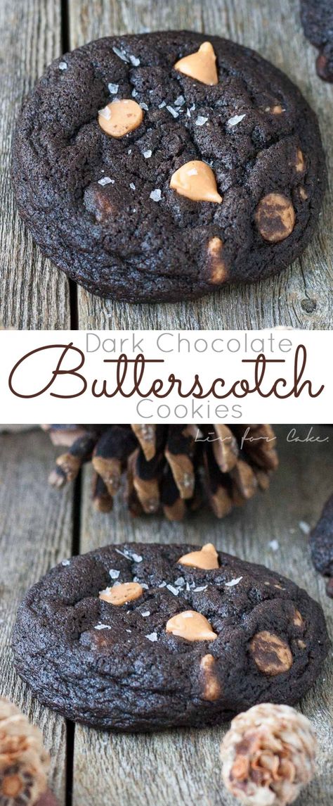 Cookies Butterscotch Chips, Chocolate Butterscotch Cookies, Cookies Butterscotch, Butterscotch Chip Cookies, Amazing Cookie Recipes, Butterscotch Cookies, Butterscotch Chips, Best Cookie Recipes, Easy Cookie Recipes