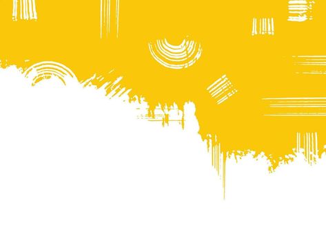 Textured grungy yellow ink and white colored vector background isolated on horizontal landscape template. Simple, flat, and playful art style wallpaper for website, poster, brochure, cover title. Yellow Background Landscape, Simple Background Landscape, Photoshop Keyboard, Website Poster, Landscape Template, Playful Art, Horizontal Landscape, Style Wallpaper, Plains Background