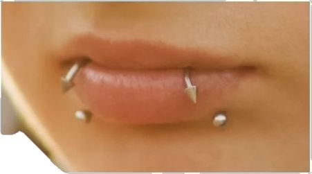 Pearsings Ideas Face, Snake Bites On Small Lips, Snake Bite Piercing Men, Snake Bites Men, Snakebite Piercing Lip, Snakebites Aesthetic, Vertical Snakebites, Lip Piercing Men, Snakes Bites