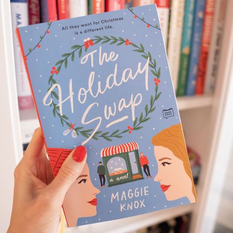 Discussion: The Holiday Swap - Ashley Brooke | Lifestyle Blog Christmas Book Recommendations, Christmas Books For Book Club, Christmas Book Club Books, 2022 Christmas Books For Teens, The Holiday Swap Book, November Books, Winter Reads, Empowering Books, Reading Area