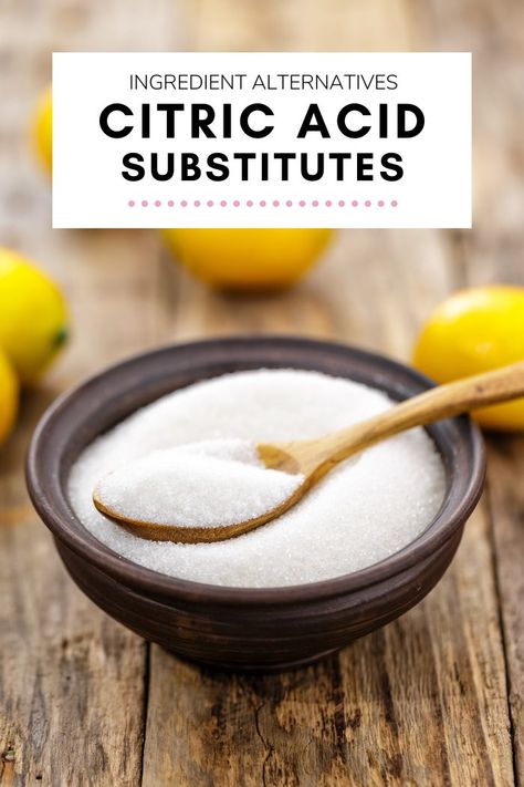 4 Best Citric Acid Substitutes [Easy Preservative Alternatives] Citric Acid Uses, How To Make Vinegar, Vitamin C Tablets, Frosting Recipes Easy, Homemade Cleaning Supplies, Vinegar Uses, Tartaric Acid, Baking Substitutes, How To Make Cheese