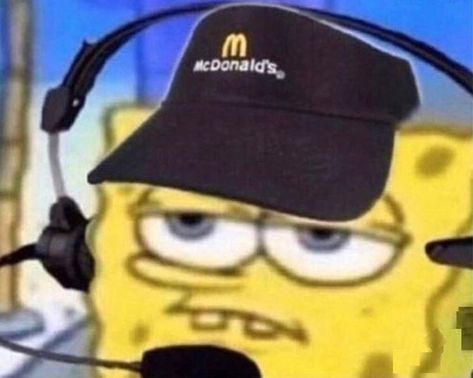 Mcdonalds Meme, Spongebob Pics, Current Mood Meme, Spongebob Funny, Snapchat Funny, Spongebob Memes, Funny Profile, Funny Profile Pictures, Funny Reaction Pictures