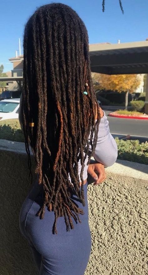 Love!!! Waist Length Locs, Loc Goals, Long Locs, New Natural Hairstyles, Long Dreads, Beautiful Locs, Beautiful Dreadlocks, American Hairstyles, Hair Patterns