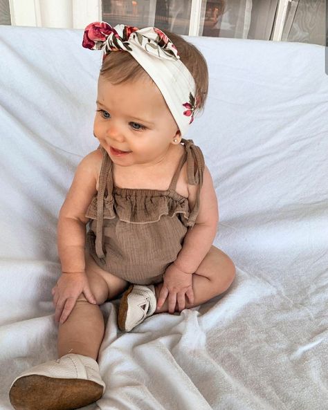 Baby Fashion Newborn, Toddler Girl Outfits Summer, Stylish Baby Clothes, Cute Babys, Baby Girl Style, Neutral Baby Clothes, Baby Fits