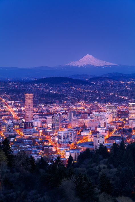 travelingcolors:  Mt. Hood Majestic, Portland | Oregon (by Jordan Ek) Usa City, The Oregon Trail, Downtown Portland, State Of Oregon, Mt Hood, Mt Fuji, Oregon Travel, Oregon Usa, Tax Free