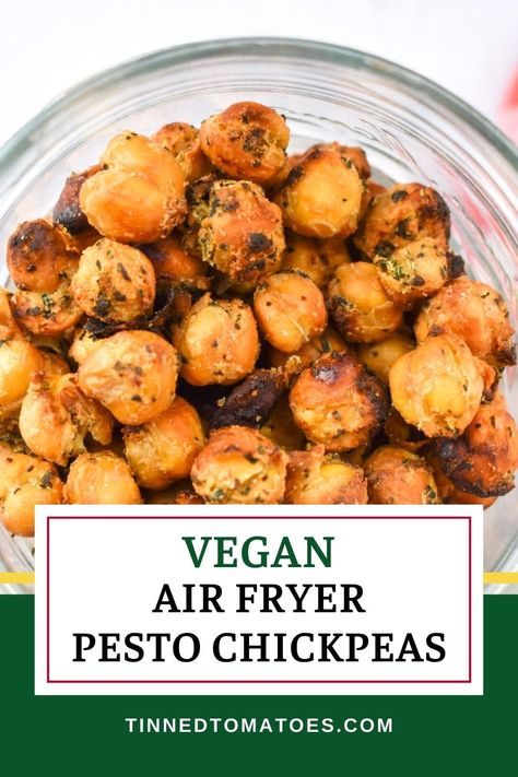 Chickpeas Roasted, Vegan Lunch Box, Crunchy Chickpeas, Creamy Ranch Dressing, Crispy Chickpeas, Free Snacks, Roasted Chickpeas, Protein Snacks, Savory Snacks