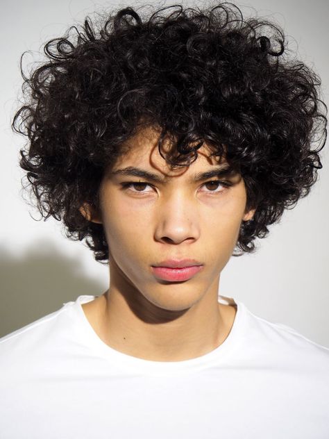 Akeem Osborne, Unique Faces Men, Male Curly Hair, Portrait Men, Model Profile, Model Man, People References, 100 Heads, People To Draw