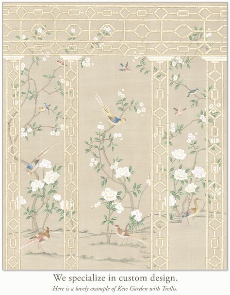 Hand Painted Murals, Painted Decor, Chinoiserie Art, Vietnam Art, Hand Painted Wallpaper, Chinoiserie Wallpaper, Eclectic Art, Painting Wallpaper, 45 Years