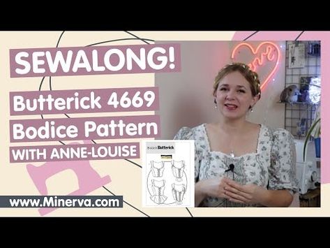 How to make Butterick 4669 – Corset/Bodice Sewalong - YouTube Butterick 4669, Corset Design, Bodice Pattern, Corset Bodice, Classic Looks, Bodice, Pattern, Design