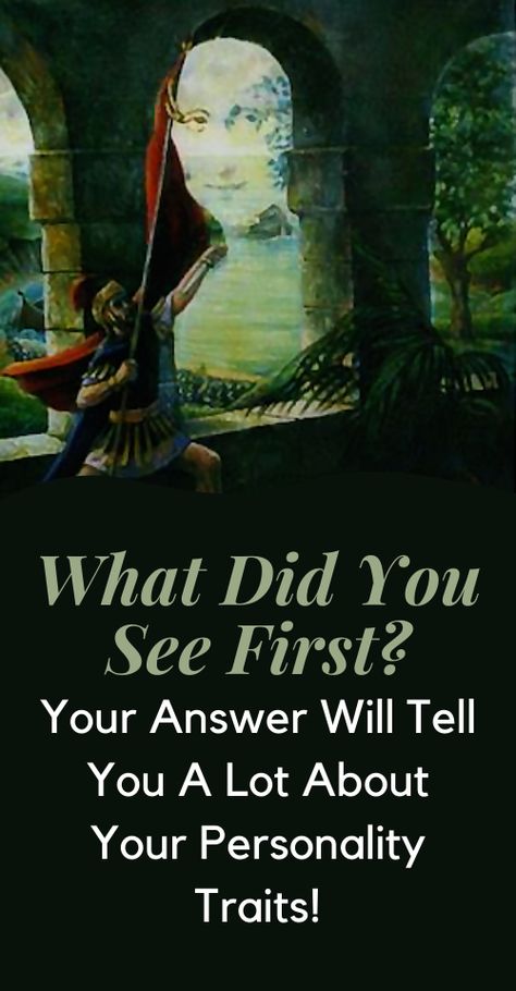 What Did You See First? Your Answer Will Tell You A Lot About Your Personality Traits! i like quiz Psychology Quiz, How To Sleep Well, Personality Test Psychology, Interior Cabin, Mind Journal, Personality Psychology, World Cruise, Deeper Life, Brain Gym