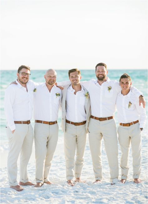 Stunning blush, pink and cream beach wedding. Bride's dress is by Essense of Australia Beach Wedding Groom Attire, Beach Wedding Groomsmen, Beach Wedding Groom, Beach Wedding Attire, Dream Beach Wedding, Groom Wedding Attire, Essense Of Australia, Beach Wedding Inspiration, Beach Attire