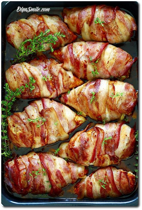 Polish Recipes, Christmas Cooking, Culinary Recipes, Chicken Dishes, Main Course, Yummy Dinners, Food Inspiration, Appetizer Recipes, Chicken Recipes