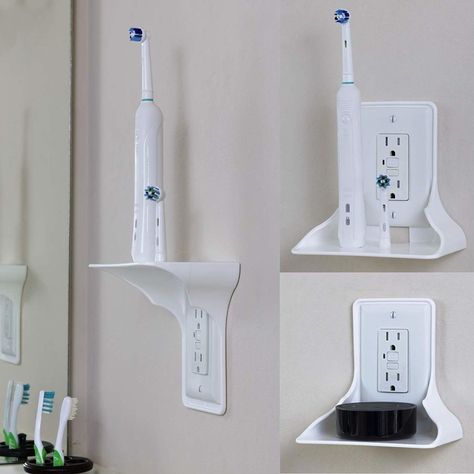 Outlet Shelf, Toothbrush Electric, Extra Shelf, Shelf Organizer, Hanging Closet, Wall Outlet, Electric Razor, Quick Dry Towel, Cord Management