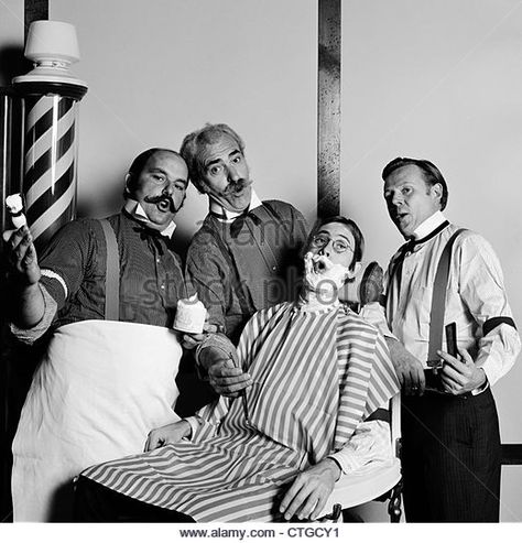 Barber Shop Pictures, Barber Shop Vintage, Barbershop Quartet, Barber Shop Quartet, Vintage Barber, 19th Century Style, Black N White Images, Vintage Images, Barber Shop