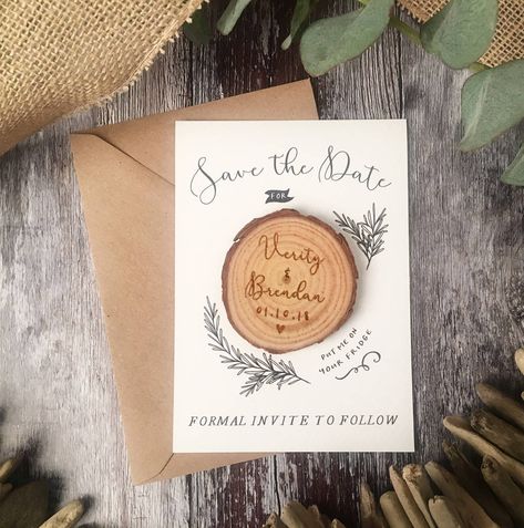 Are you interested in our wood save the date magnet? With our wedding save the date wood slice you need look no further. Save The Date Wood, Save The Date Rustic, Save The Date Design, Date Design, Rustic Ideas, Rustic Save The Dates, Rainbow Wedding, Save The Date Magnets, Fun Wedding Invitations