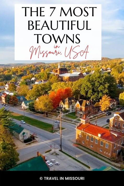 Missouri Town, Midwest Vacations, Missouri Travel, Independence Missouri, Usa Travel Map, Small Town America, Travel Bucket List Usa, Couples Vacation, Missouri State