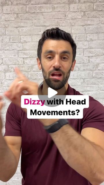 Dr. Joe Damiani - TMJ, Head & Neck Specialist on Instagram: "Do you experience, dizziness, or discomfort in your head with head movements… Maybe it occurs during driving exercise or even while grocery shopping?? Sometimes our vestibular system can become hyper sensitive, so it’s not that we have vertigo per se but instead, it’s just a dysfunction. Like anything else in the body, dizziness or vestibular dysfunction can improve with adaptation, so exposing it to more of the uncomfortable movements more frequently can reduce symptoms overtime. This 4 x 4 routine involves four different head movements while completing for different variations for each. If you incorporate this into your life each day, you may notice a reduction in discomfort with head movements.  #vestibularmigraine #bbpv #vert Vestibular Hypofunction, Vestibular Dysfunction, Vestibular Exercises, Vestibular Disorder, How To Stop Dizziness, Dizziness Remedies, Fluid In Ears, Vertigo Exercises, Vertigo Causes