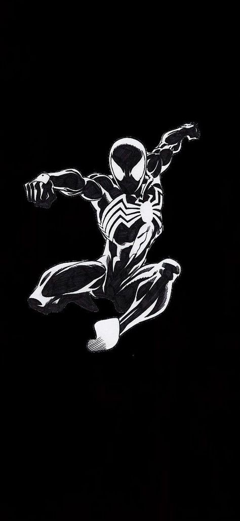 Black Suit Spiderman Wallpapers, Symbiotic Spiderman, Symbiote Spiderman Wallpapers, Black Spiderman Wallpaper, Spiderman Wallpaper 4k Ultra Hd, Project Pat, Marvel Phone Wallpaper, Spiderman Comic Art, Symbiote Spiderman