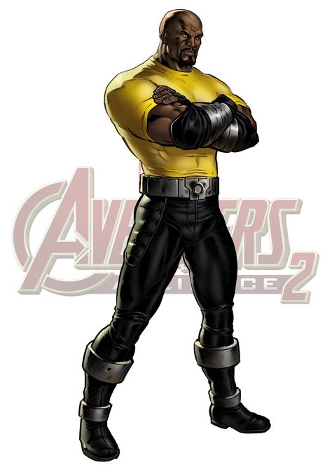 Power Man Marvel, Marvel Avengers Alliance, Comic Pics, Luke Cage Marvel, Black Heroes, Black Superheroes, Avengers Alliance, Dc United, Power Man