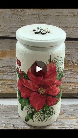 244K views · 4.8K reactions | Frasco decorado con bicarbonato y decoupage #decoupage #reels #navidad #Reciclaje | Galletasafortunadas Creative Craft Ideas, Christmas Jars, Creative Craft, Mason Jar Crafts, Jar Crafts, Craft Show, Bottle Crafts, Creative Crafts, Crafts To Sell