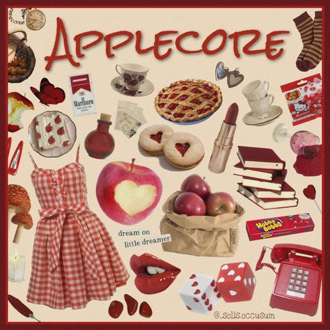 Applecore Aesthetic, Apple Cider Aesthetic, Apple Widget, Austin Wolf, Apple Honey, Aesthetic Foods, Random Objects, Canva Elements, Aesthetic Gif