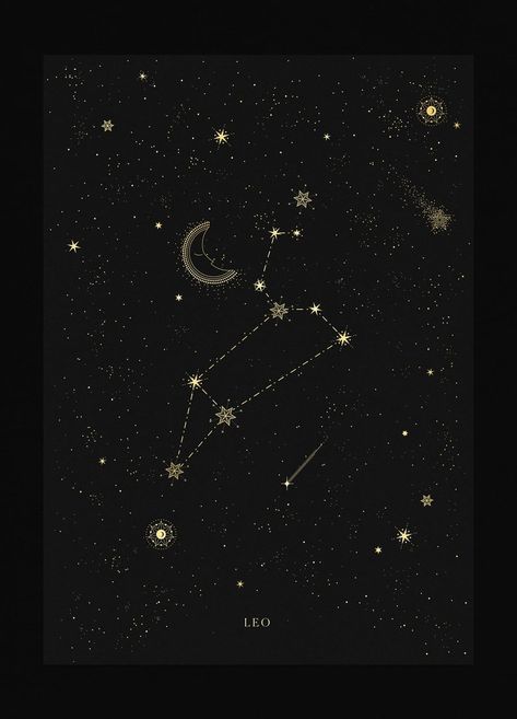 Constellation Lion, Logo Lune, Leo Constellation Tattoo, Zodiac Sign Leo, Sagittarius Constellation, Taurus Constellation, Leo Star, Pisces Constellation, Constellation Art