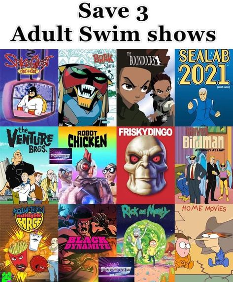 Adult Swim 2000s Aesthetic, Adult Swim Wallpaper, Adult Swim Characters, Dad Core, Black Dynamite, Iphone Widgets, Smiling Friends, Aqua Teen Hunger Force, Aqua Teen