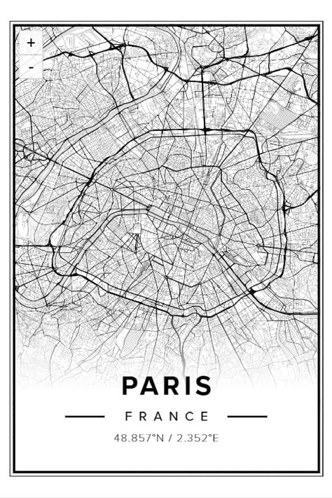 Paris Map Poster, Pantheon Paris, Plan Paris, Paris Poster, Minimalist Cards, Globe Decor, Paris Map, Map Globe, Scene Image