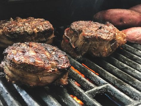 While slow-cooking methods bring out the most flavor in elk meat, grilling elk steak is also a viable option. Marinate in an oil base for flavor and tenderness. Steak Recipes Skillet, Elk Meat Recipes, Steak Tenderizer, Elk Steak, Steak On The Grill, Delmonico Steak, Backstrap Recipes, Elk Meat, Mead Hall