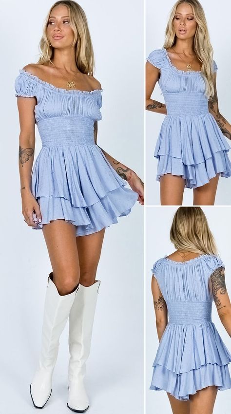 The Love Galore Romper Blue HOT SALE! beautiful romper, playsuit, romper outfit, cute romper, romper classy, romper dressy, casual playsuit, fashion, buy, sale, shop, shopping, clothes, #elegantstyle The Love Galore Romper, Classy Romper, Cute Summer Rompers, Casual Playsuit, Sorority Recruitment Outfits, Recruitment Outfits, Outfit Cute, Romper Outfit, Cute Rompers