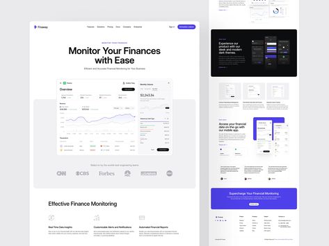 Finance Website Template by Everyway on Dribbble Finance Website, Ecommerce Design, Website Template Design, Pink Themes, Website Themes, Custom Website, Business Website, Website Template, Global Community