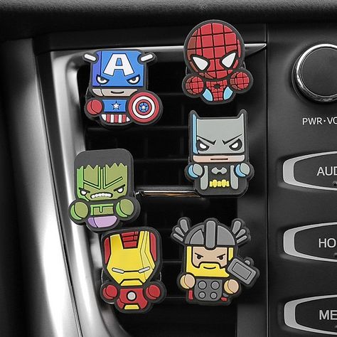 Avengers Cute, Bamboo Charcoal Bags, Charcoal Bags, Automotive Decor, Car Vent, Cute Car Accessories, Retro Interior, Car Air Fresheners, Car Freshener