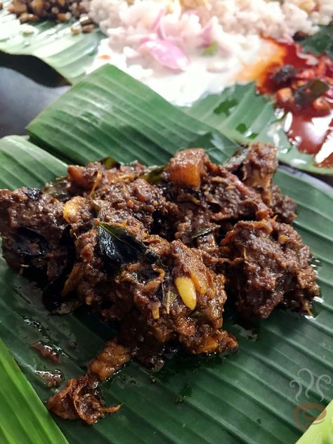 Kerala Beef Roast, Beef Roast Kerala Style, Beef Roast Recipe, Beef Masala, Kerala Cuisine, Beef Rendang, Afghan Food, Afghan Food Recipes, Kerala Recipes