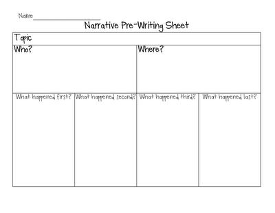 FREE pre-writing graphic organizer for narrative stories. Perfect for first, second or third grade students! Narrative Writing Graphic Organizer Free, Writing Elementary, Writing Graphic Organizers, Second Grade Writing, Personal Narrative Writing, Third Grade Writing, Writing Planning, 3rd Grade Writing, 2nd Grade Writing