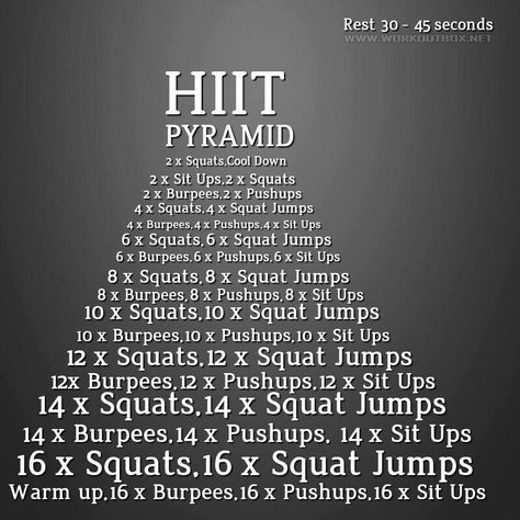 Workout Wods Crossfit, Pyramid Workout, Crossfit Workouts At Home, Crossfit At Home, Wod Workout, Conditioning Workouts, Hiit Cardio, Circuit Workout, Crossfit Workouts