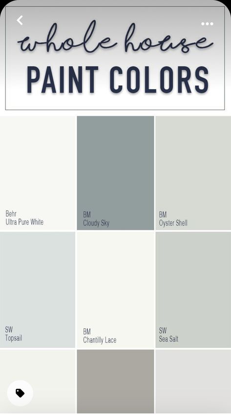 Behr Neutral Paint, Behr Neutral Paint Colors, Whole Home Color Palette, Coastal Paint Colors, Home Color Palette, Coastal Paint, Boyfriend Gifts Long Distance, Behr Paint Colors, Behr Paint